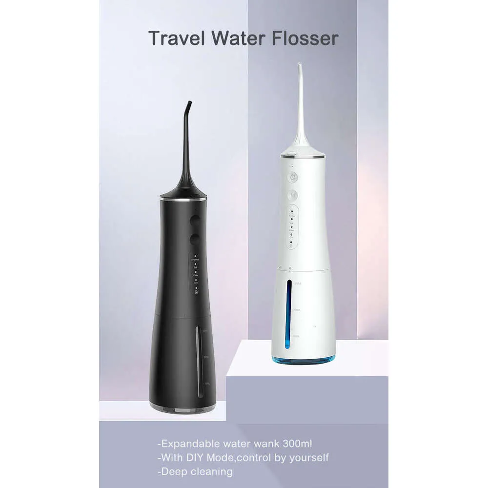 Travel Water Flosser - 4-Mode Portable Design_voghion.com