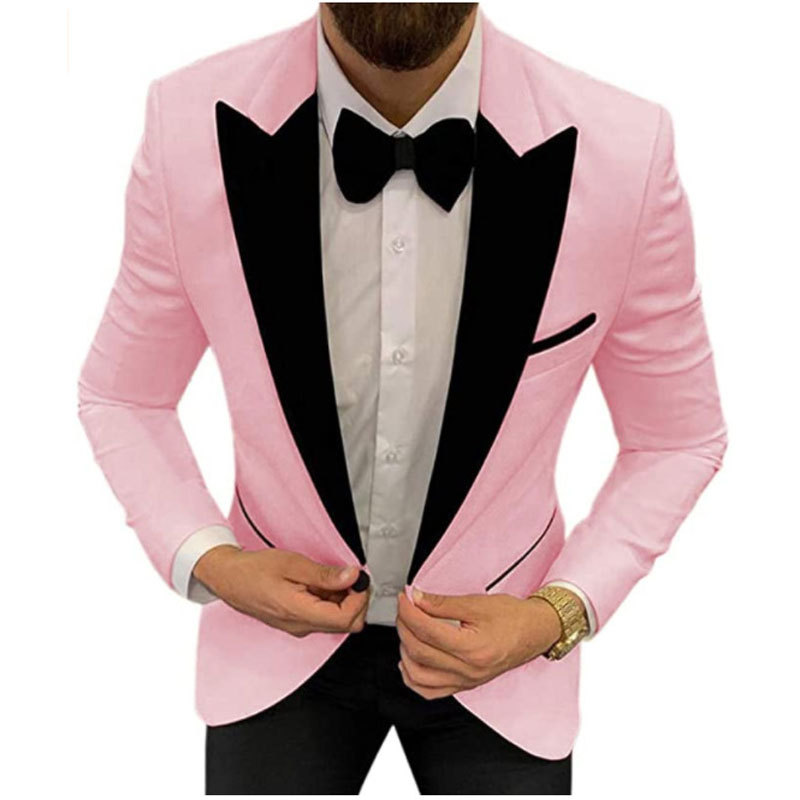 Due pezzi da uomo per lo sposo e il testimone, banchetto di nozze, abito oversize per uomo_voghion.com