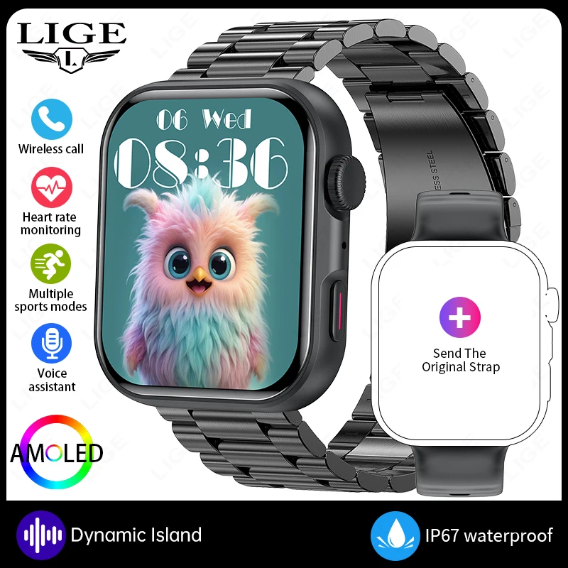 Smartwatch Mit Bluetooth-telefonie Und Herzfrequenzmesser Sport_voghion.com
