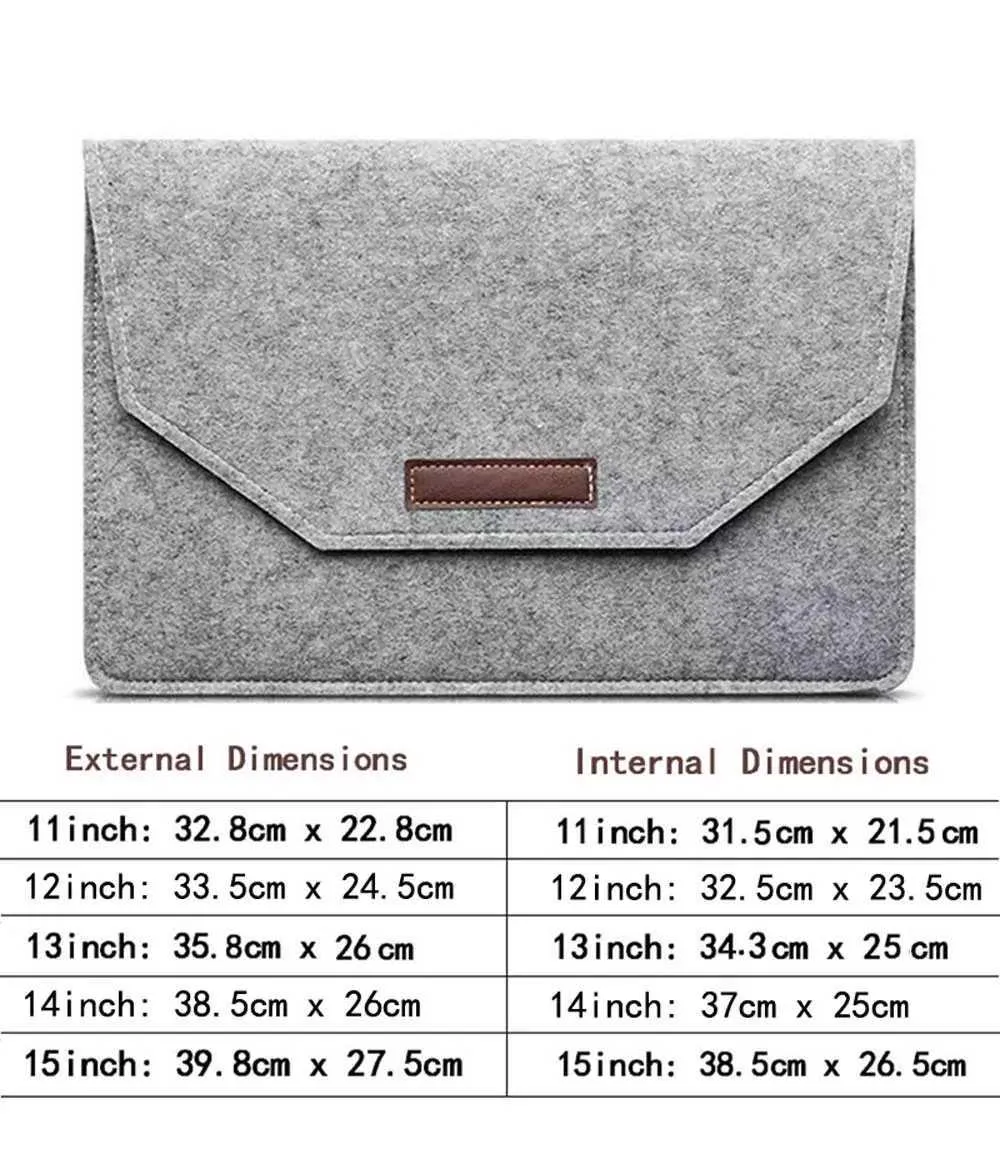 Laptop Tablet PC Sleeve Case Protection Bag Briefcase for book Surface 6 7 8 9 iPad Air Pro Galaxy S7 S8 A Book_voghion.com