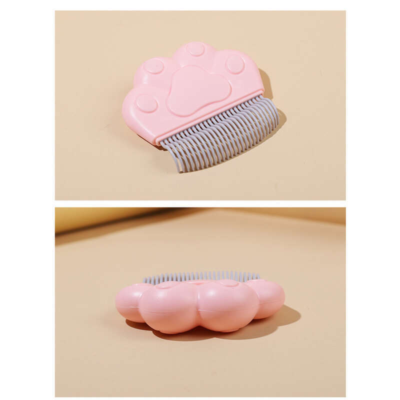 Haustierbedarf: Muschelentfernung, schwimmender Haarkamm, Reiniger, Bürste, langes kurzes Haar, Stoffpuppe, spezieller Katzenpflegekamm_voghion.com