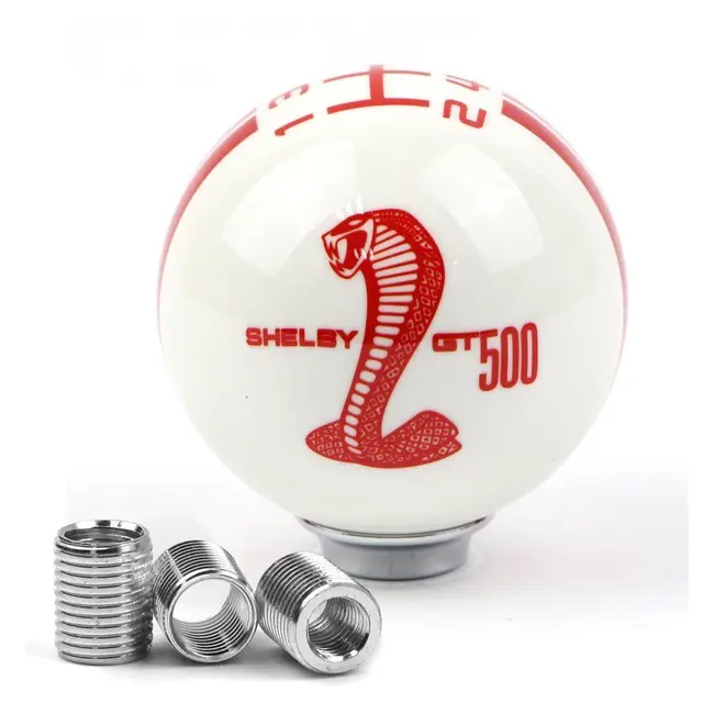 For Ford Mustang Car Gear Shift Knob 5 Speed Cobra Manual Handle Ball_voghion.com