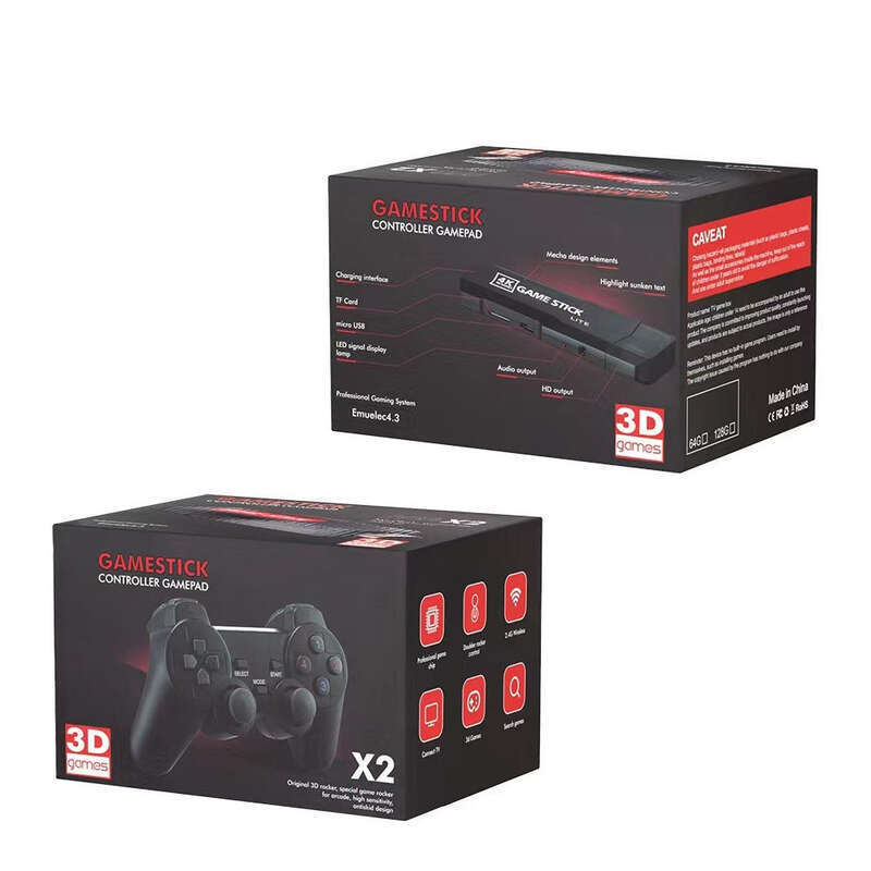 X2 GD10 kućna punjiva 2.4G bežična igraća konzola s dvije ručke PSP HD 4K TV PLUS_voghion.com
