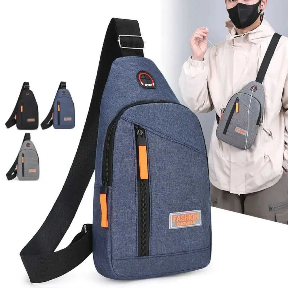 Oxford Tuch Männer Große Kapazität Brust Pack Casual SG Sport Männlichen Umhängetasche Outdoor Crossbody Ba241116_voghion.com