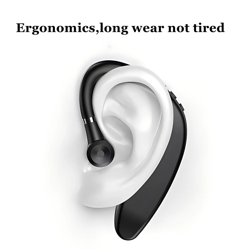 Wireless Bluetooth Earphone Single Business Headset Long Standby_voghion.com