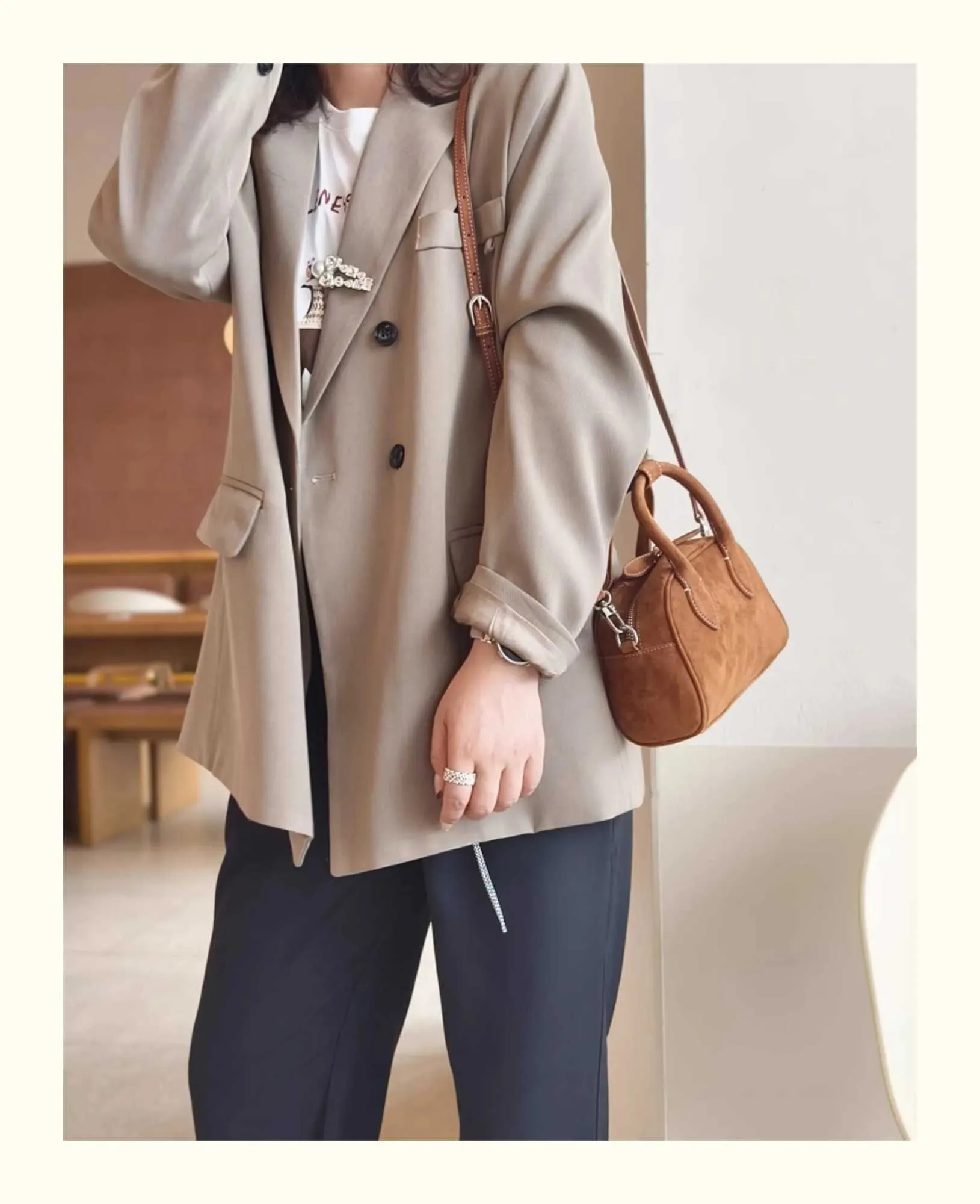 Suède pillow crossbody tas dames retro echt lederen handtas_voghion.com