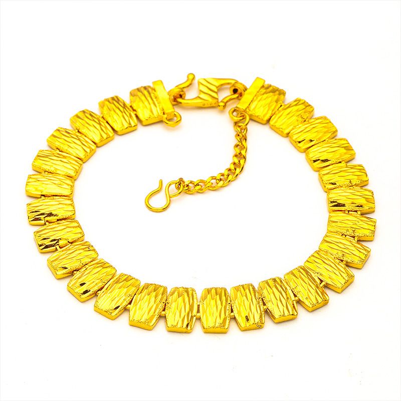 Unisex Schmuck Mode S Schnalle Kleines Quadratisches Armband_voghion.com