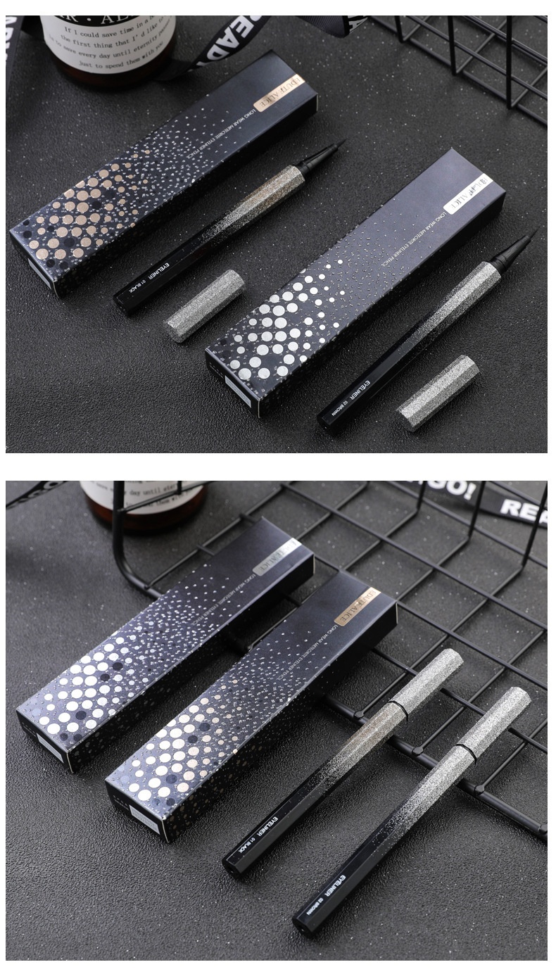 [] Beauty maker gel waterproof not easy to smudge eyeliner pen is extremely thin and durable black_voghion.com