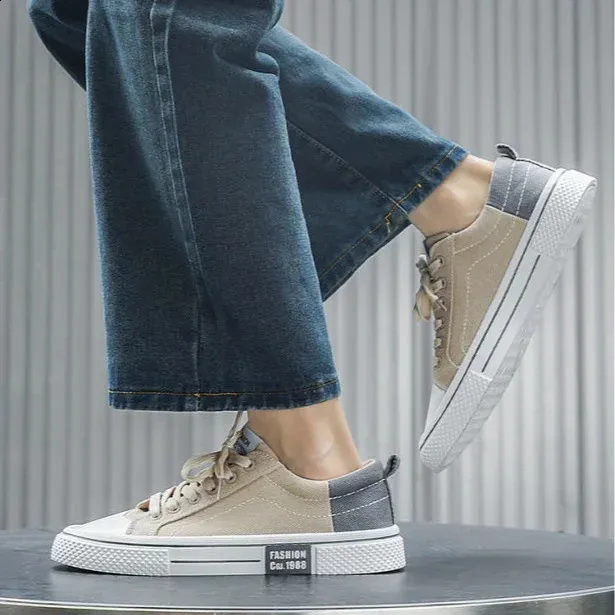 Sports breathable canvas comfortable walking size 45 trend mens casual shoes fashionable hiking 44 240918_desvips.com