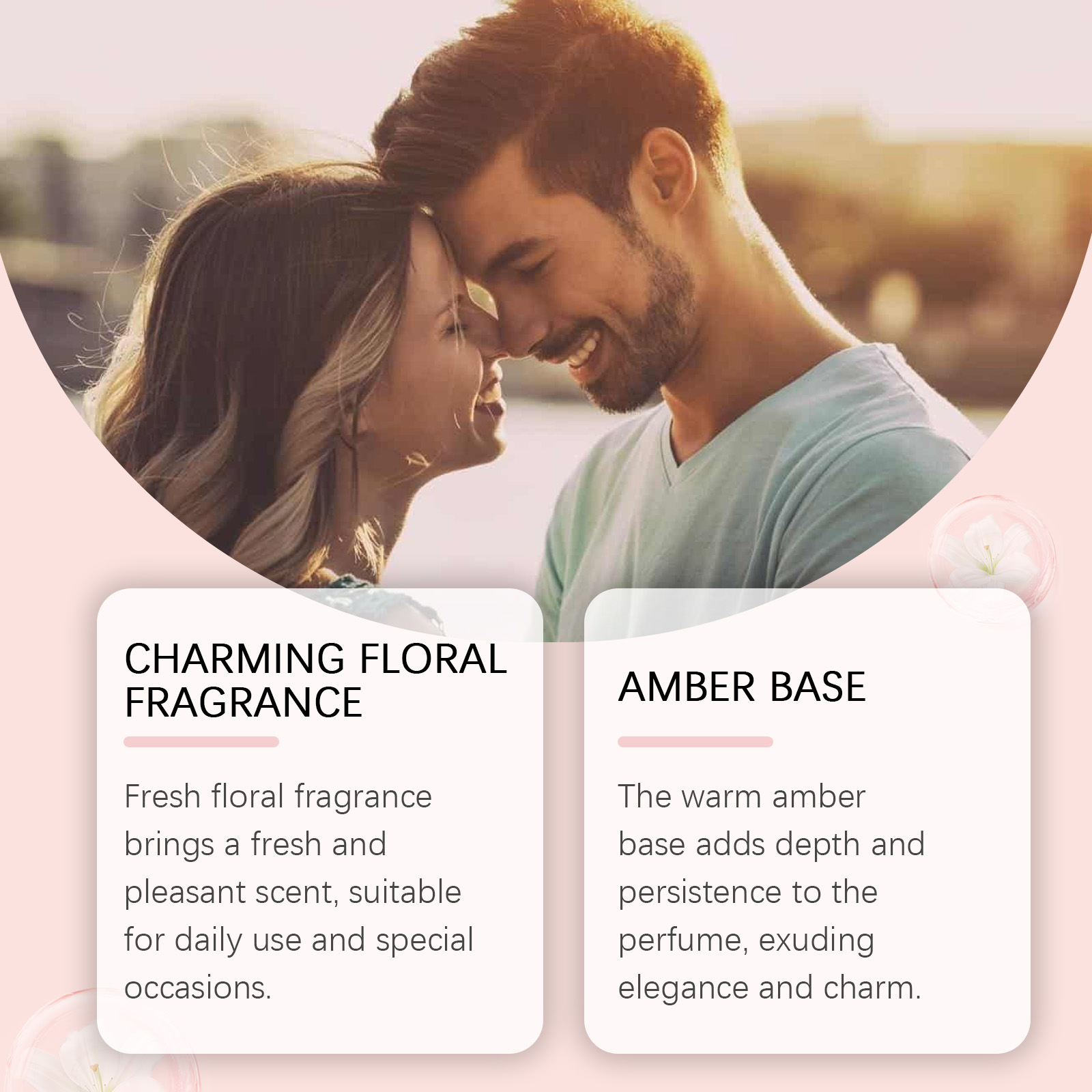 Roxelis Rolling Eau De Toilette Flower Scent Long Lasting Fresh_voghion.com