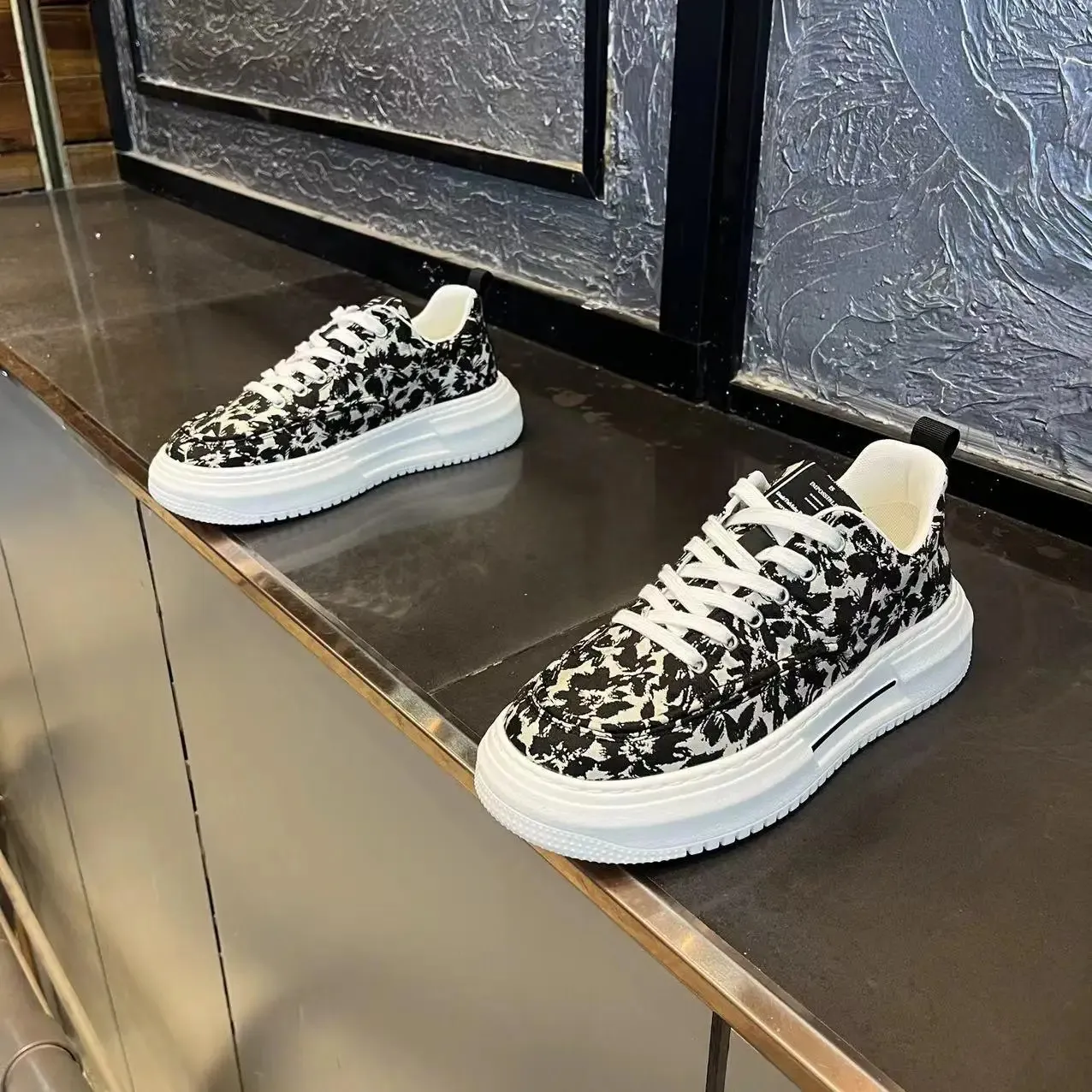 Leisure Mens with Spring/autumn Fabric Surface Breathable Versatile Flat Bottomed Non Slip Board Shoes Sports Mans Shoe_voghion.com