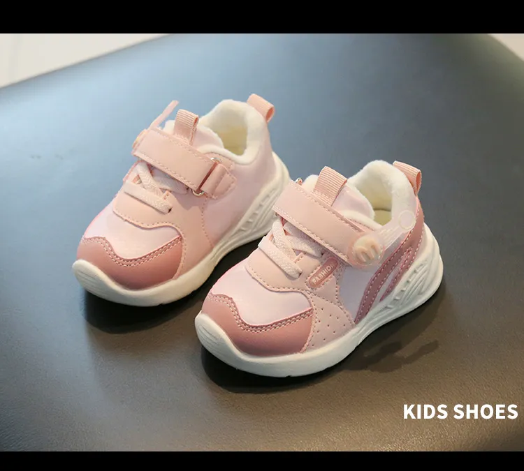 Småbarnssneakers Spädbarn Baby Utomhus Promenad Löpning Vinterskor Mjuka Sulor Halkfria Barn Pojke Flickor Sportskor Storlekar_voghion.com