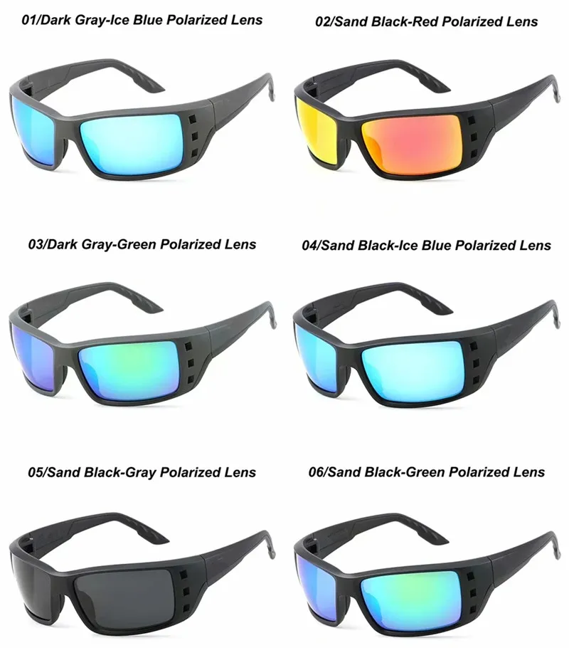 Mens Polarized Designer Sunglasses For Women Fashion Large Frame Square Oversized Glasses CostPermit_voghion.com