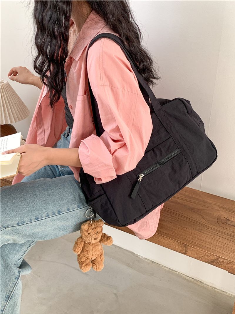 Tragetasche Damen Reißverschluss, Turntasche mit Fächern, Laptop-Arbeitstasche, Krankenschwester-Tanz-Yoga-Tasche für_voghion.com