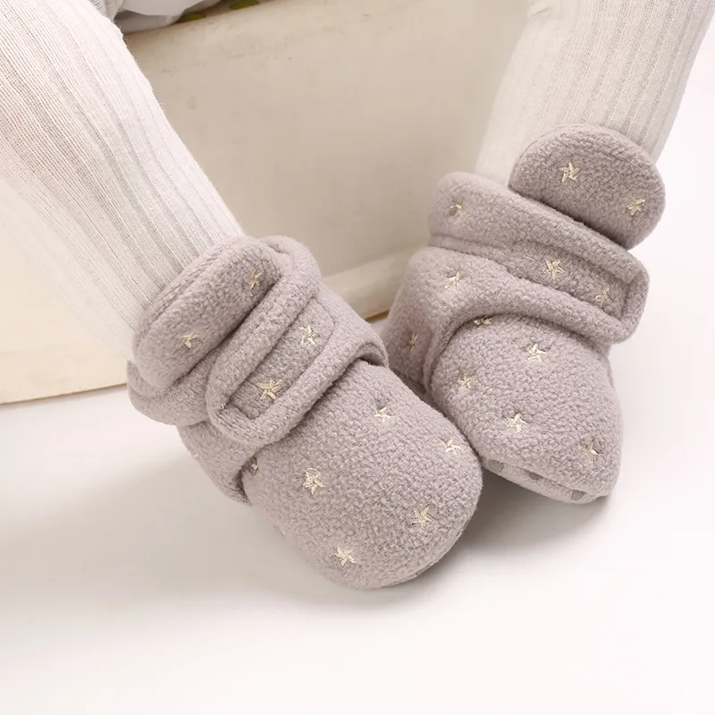 Csecsemő Baba Kisgyermek Téli Meleg Bokacsizma Lányoknak Pamut Bokacsizma Happysteps Fiúk Hócipő Kisgyerekeknek Puha Divatcipők_voghion.com