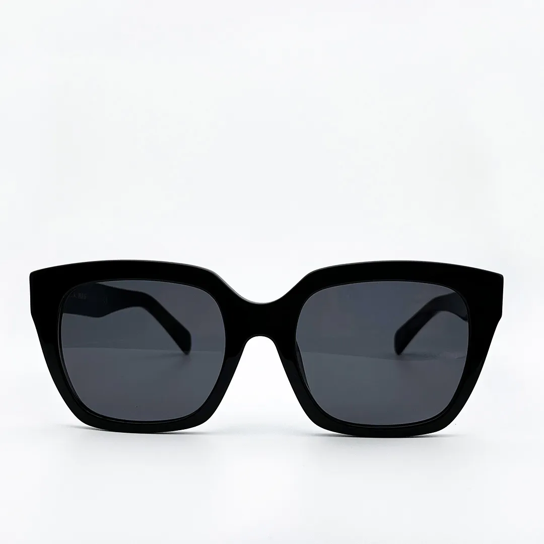 Lunettes de soleil tendance 40198 pour femmes, style carré simple et élégant, couleur unie._voghion.com