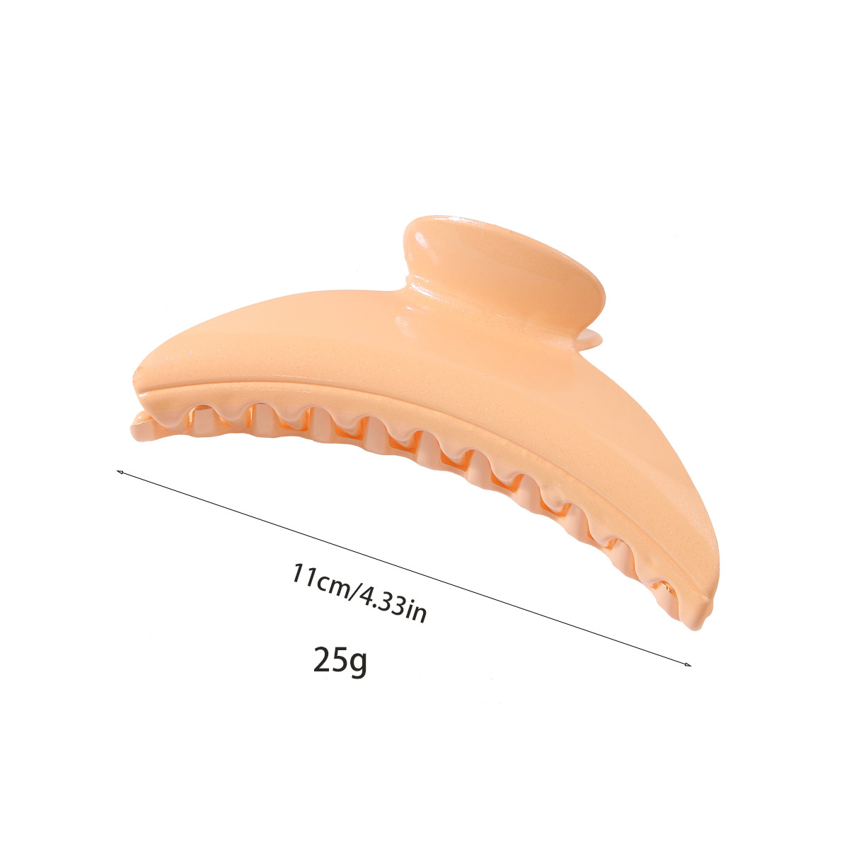 Guanyang ny farve macaron klip grænseoverskridende simpel stor bagside af hovedet kvindelig sommer hår haj klip hårnål_voghion.com