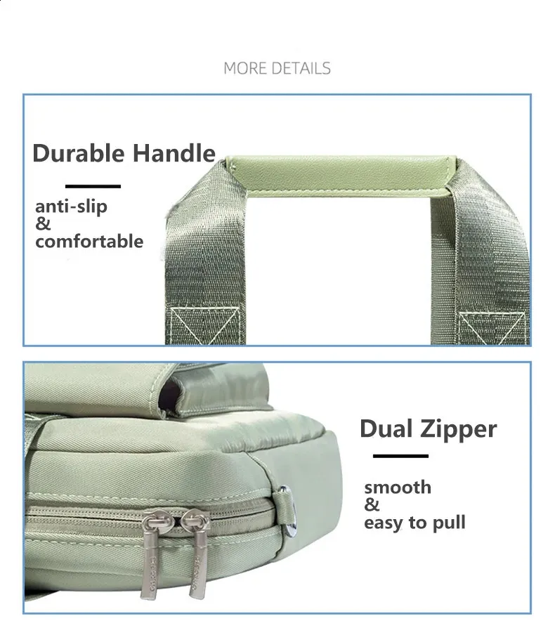 13.3 14 15.6 16 inch Laptop Bag Shoulder Handbag Briefcases Sleeve Case For book Air Pro HP 240907_voghion.com