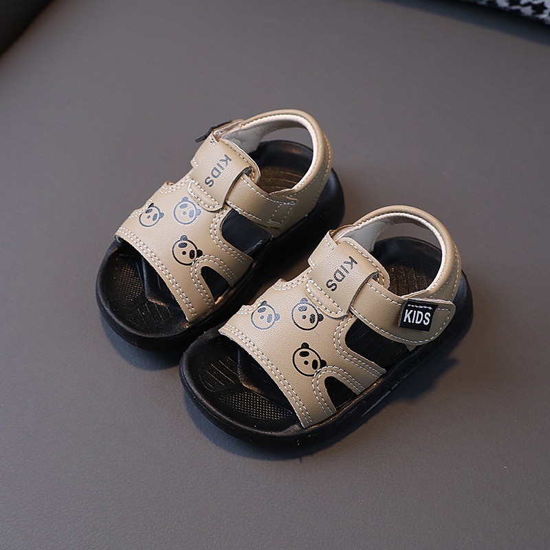Kid's Clothing Baby sandals for girls 1-6 years old 2 boys cartoon beach shoes 2024 summer new children's non-slip soft-soled toddler shoes_voghion.com