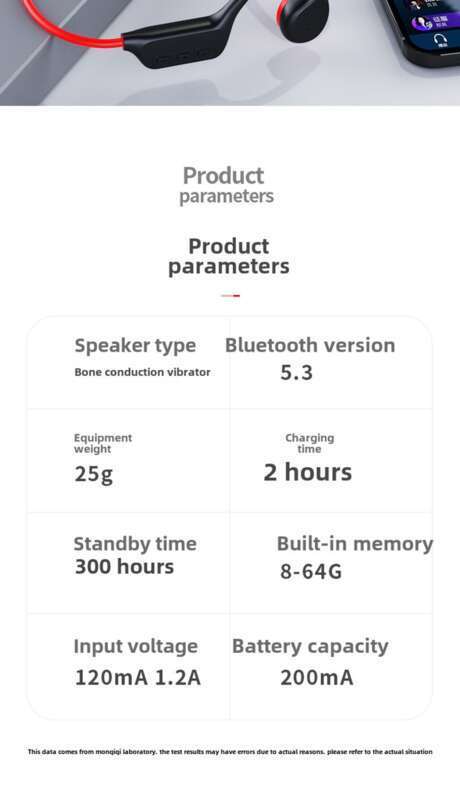 Swimming Earphones With 32g Memory For Listening To Music, Long Battery Life, Sports Bone Conduction, Wireless Bluetooth_voghion.com