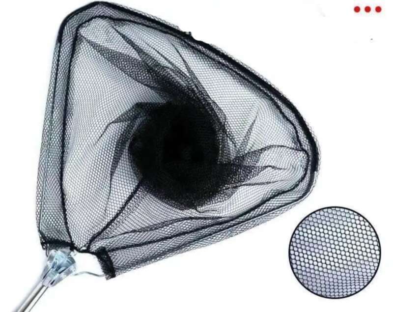 【Oferta especial de 30 días 1761 piezas】 Caña telescópica plegable, bolsa de red, juego completo de red de pesca negra, equipo de pesca y_voghion.com