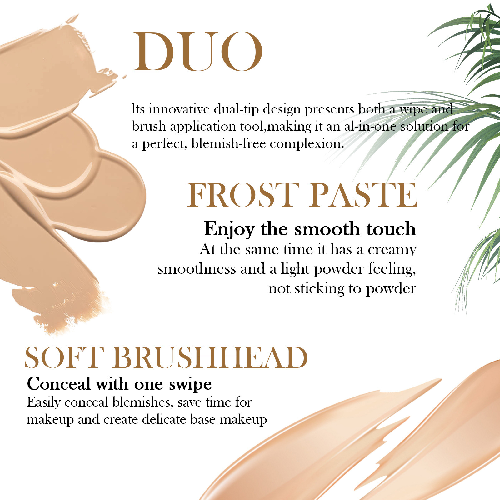 EELHOE controllo dell'umidità dell'olio, leggero, sottile, senza trucco, illuminante per la pelle, polvere fine e non appiccicosa, fondotinta correttore_voghion.com