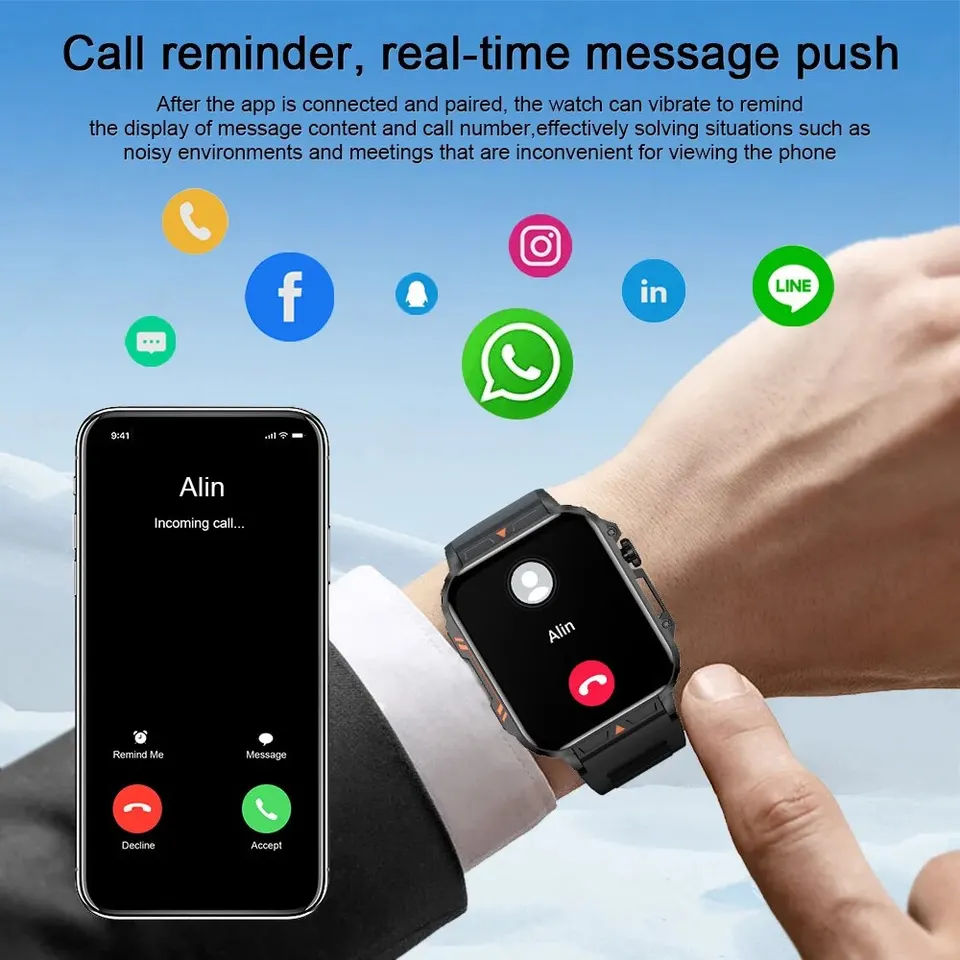 Smart Watch Fitness Tracker Für Damen Und Herren Mit Tracking_voghion.com