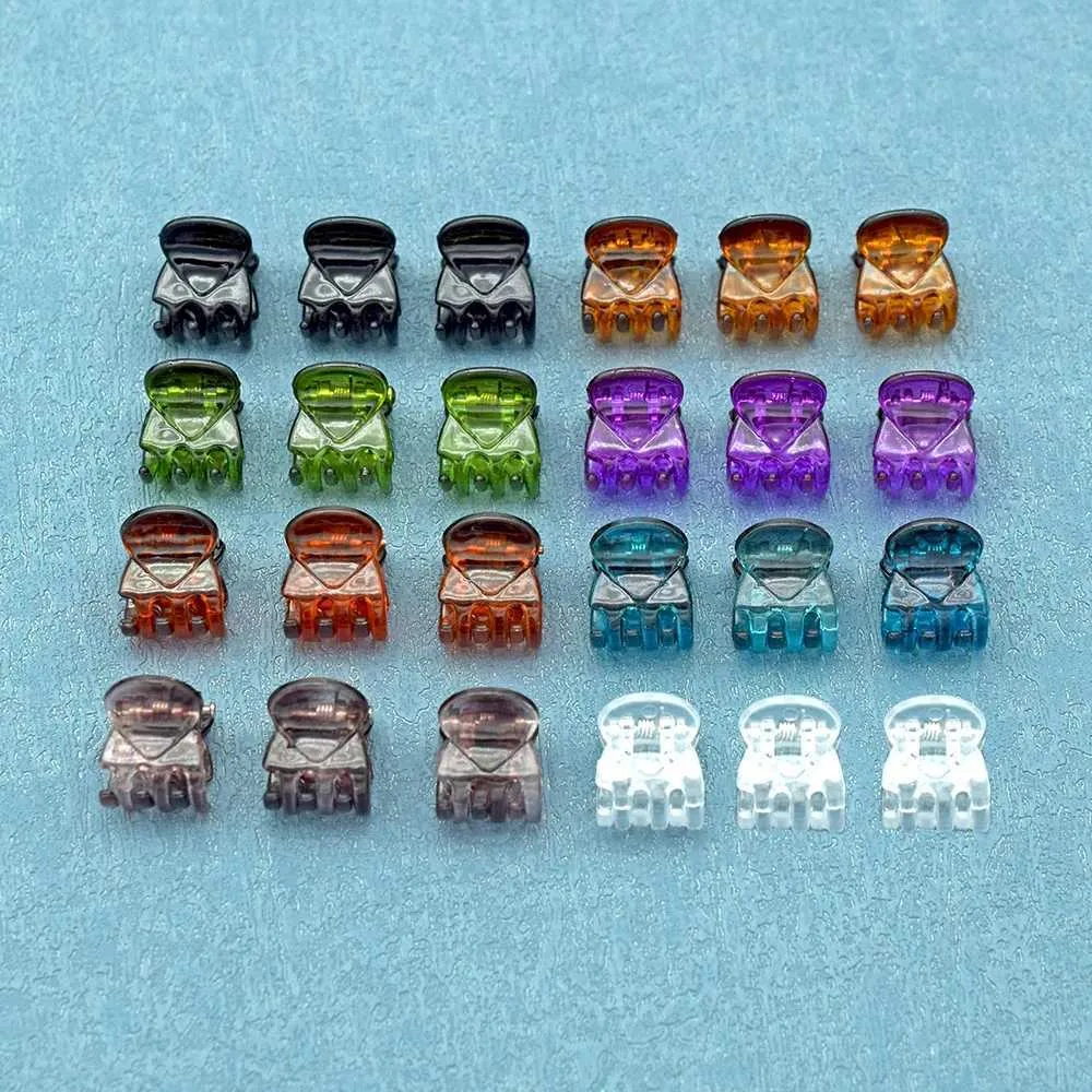 Hair Clips Barrettes 1.5cm 50pcs Womens Clip Accessories Fashion Plastic Mini Claw Headwear Gift_voghion.com