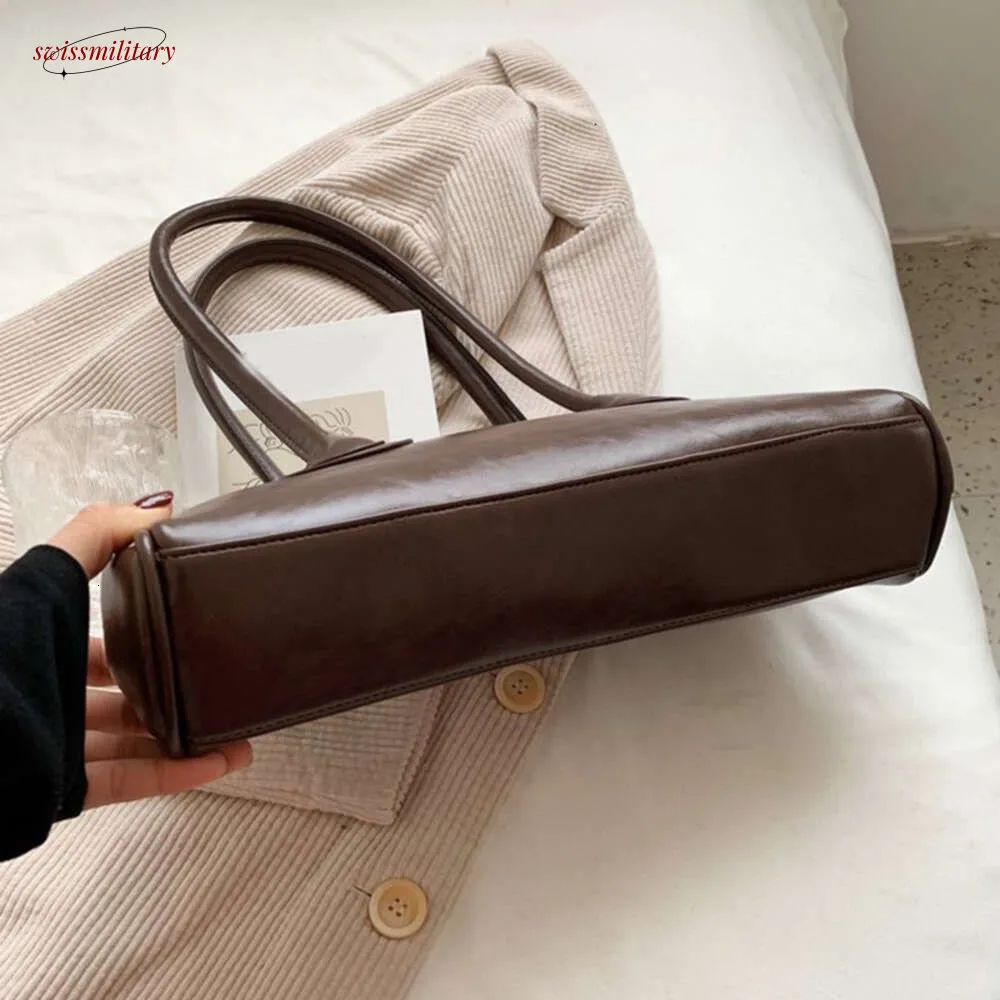 Borsa a tracolla Boston Pillow Tote da donna in vera pelle, stile retrò, 2025, di grandi dimensioni, con tracolla, #54_voghion.com