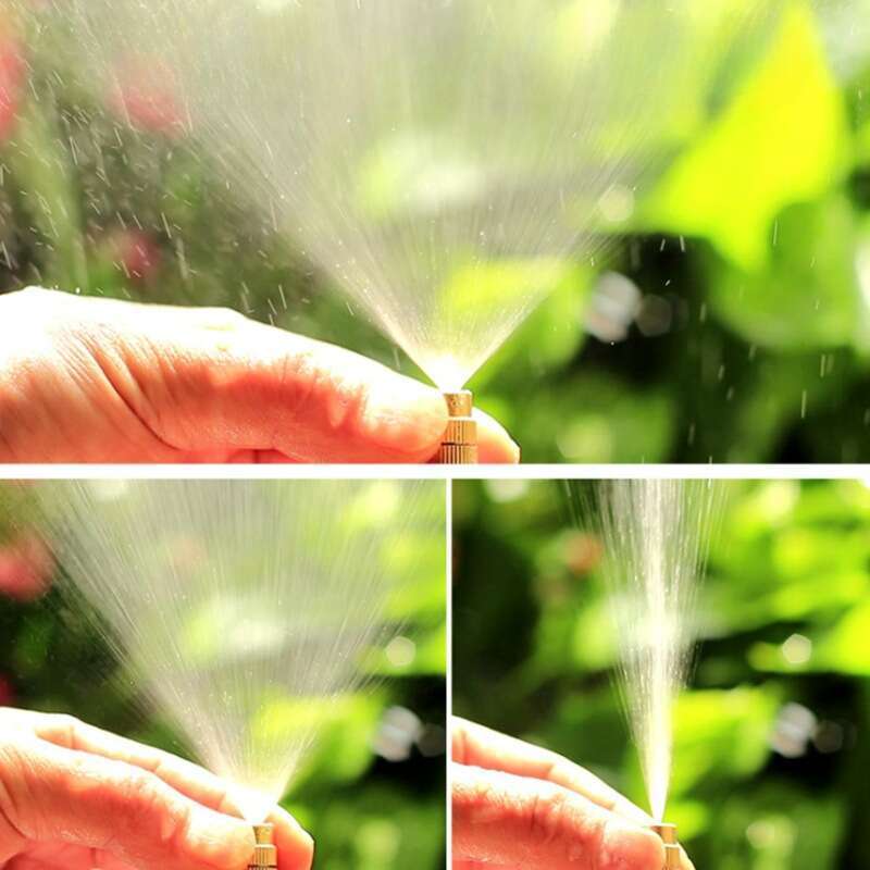 Aspersor automat universal reglabil cu micro-spray, irigare, răcire, umidificare, inserție rapidă_voghion.com
