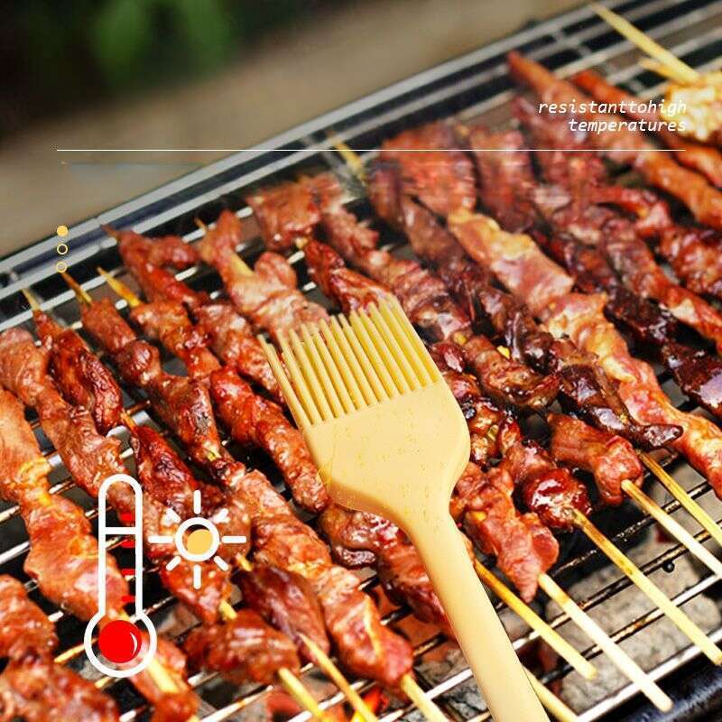 Warm Silicone Pigeon Mouth Barbecue Brush Essential For Kitchen Cooking. It Is Highly Efficient, Non Stick,_voghion.com