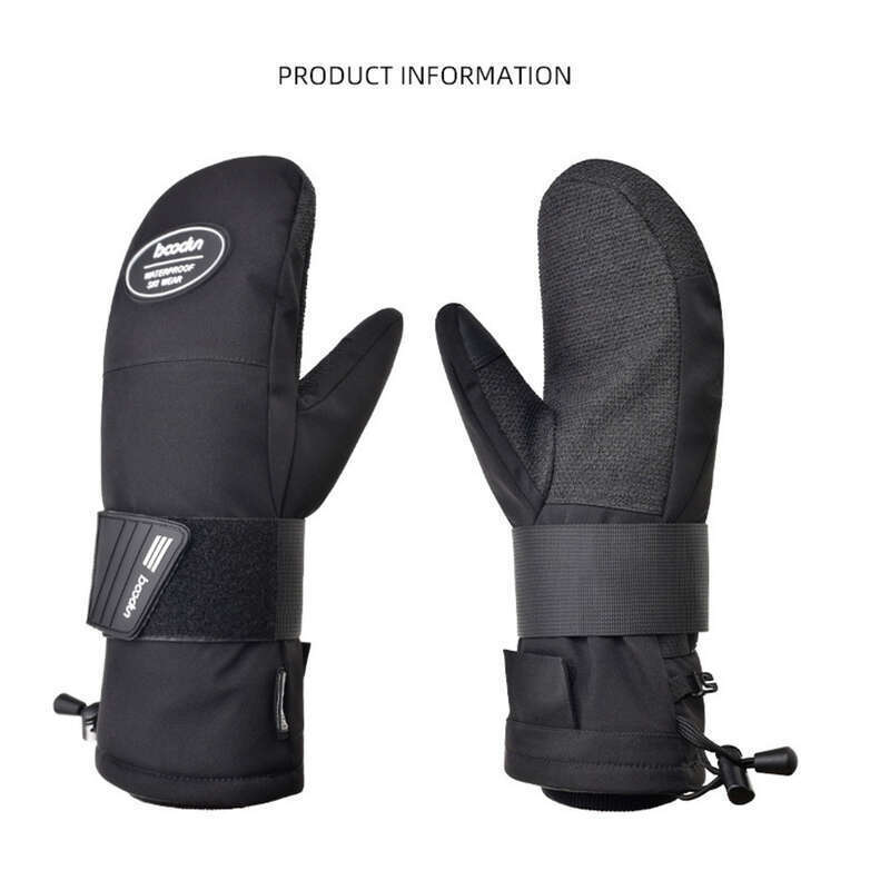 Ski Windproof Cold Resistant, Thickened Warm With Protective Board, Waterproof And Wear-resistant Riding Gloves, Winter_voghion.com