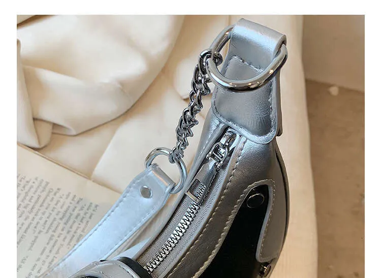Y2k Shoulder Premium Pu Leather Mixed Color Rivet Fashion Handbag Retro Designer Women's Wallet Street Dressing Bag_voghion.com