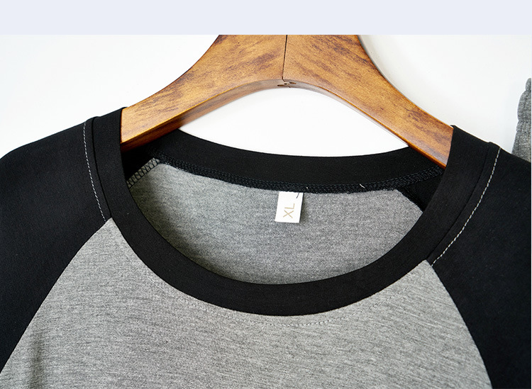 È possibile indossare pigiami da uomo semplici pantaloni a maniche lunghe con maniche a spalla in cotone e seta_voghion.com