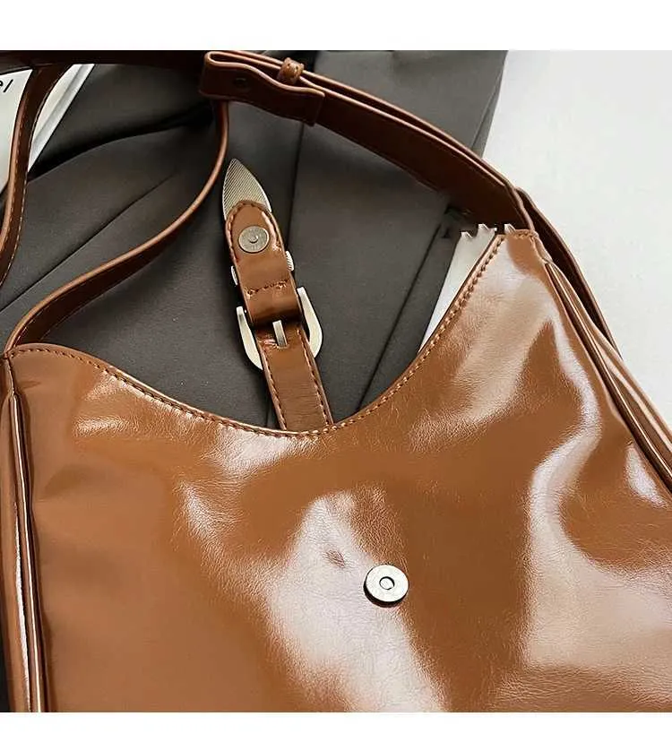 Elegante borsa da donna in PU, morbida pelle, casual, da viaggio, da donna, versatile, con tracolla, grande capacità_voghion.com
