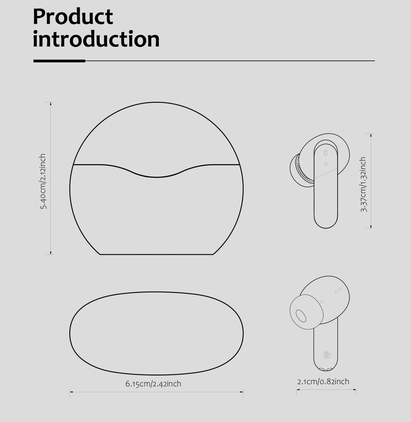 2024 E1 Bluetooth Headset In-Ear Music Headset Low Latency Sports Bluetooth Headset_voghion.com