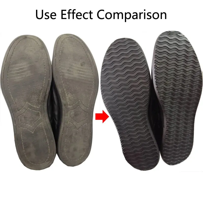 Semelles en caoutchouc pour chaussures, remplacement de semelle extérieure, patch de réparation de chaussures, antidérapant, résistant à l'usure, protection complète de la semelle, baskets_voghion.com