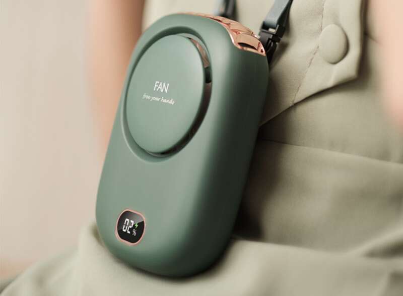 【 1385 recensioni 】 Mini collo vita appeso ricarica USB per ragazze, portatile portatile, con tre livelli di vento forte_voghion.com