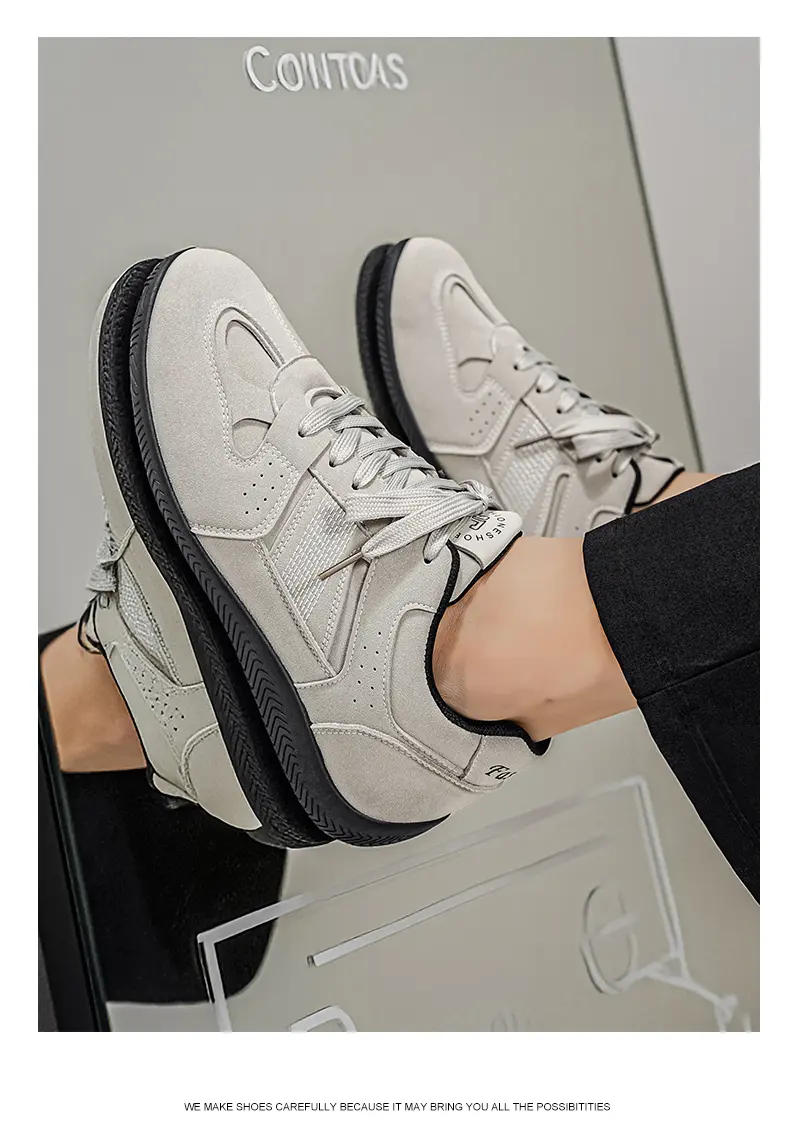 Nouvelles chaussures de sport légères et élégantes pour hommes, style décontracté et tendance, idéales pour les étudiants et les skateparks._voghion.com