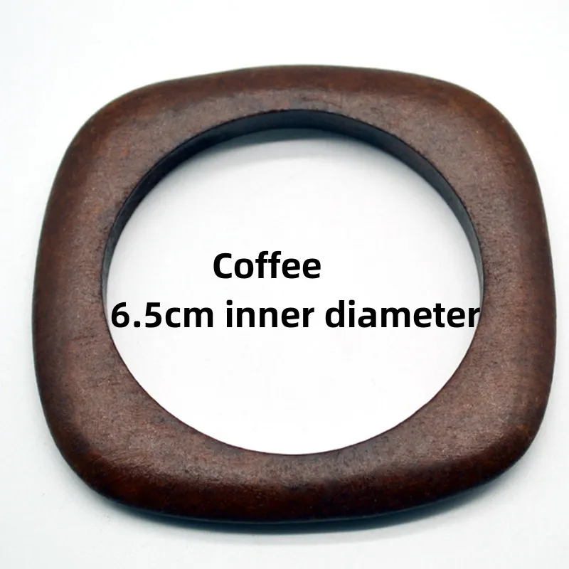 Bracciale rigido in legno elegante donna, gioiello geometrico_voghion.com