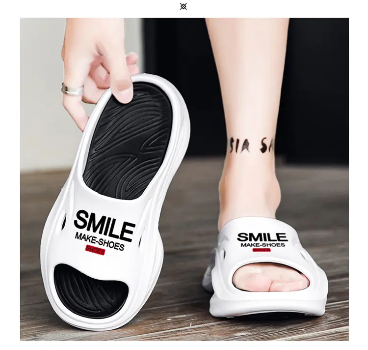 Outer Slippers Beach One Word Non-slip Wading Large Size Cool Slippers_voghion.com