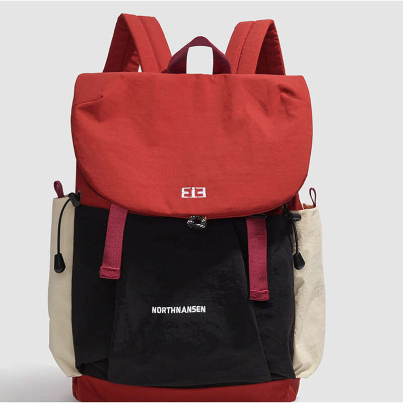 Leichter Outdoor-Reiserucksack mit großer Kapazität, wasserdicht, in Kontrastfarbe, für Pendler und Studenten,_voghion.com