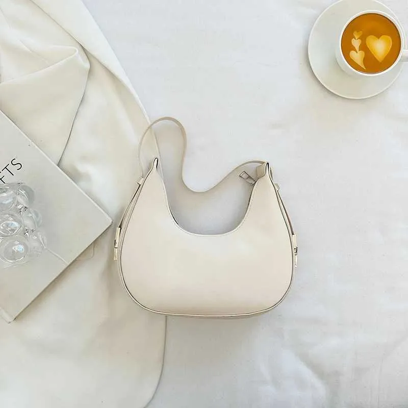 Borsa a tracolla semplice da donna in pelle PU con tracolla alla moda Y241115_voghion.com