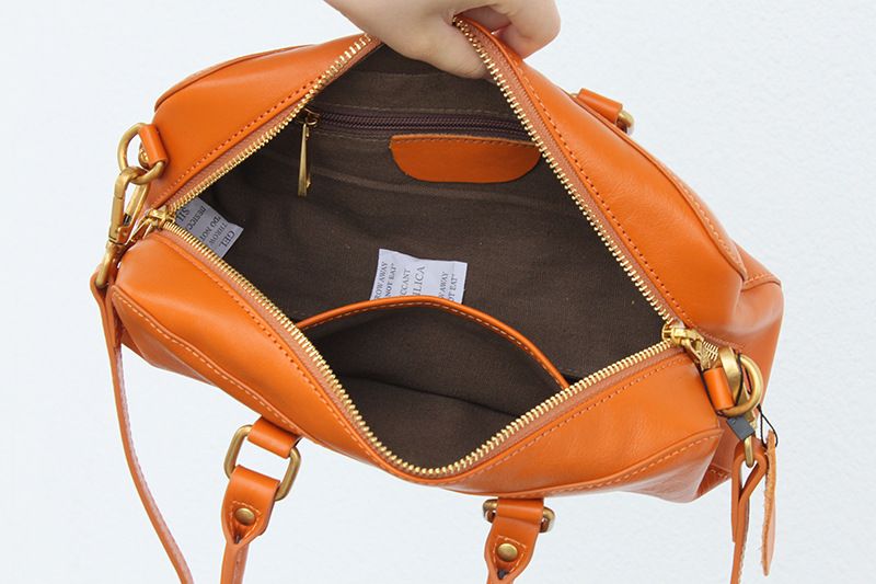 Handtasche Damen Casual Trend Damentasche Umhängetasche Foreign Style Boston Bag_voghion.com