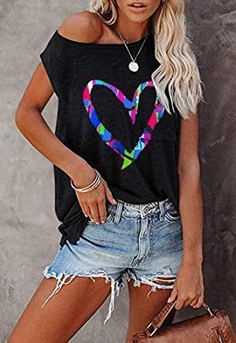 Gilet senza maniche da donna con stampa pioggia arcobaleno_voghion.com