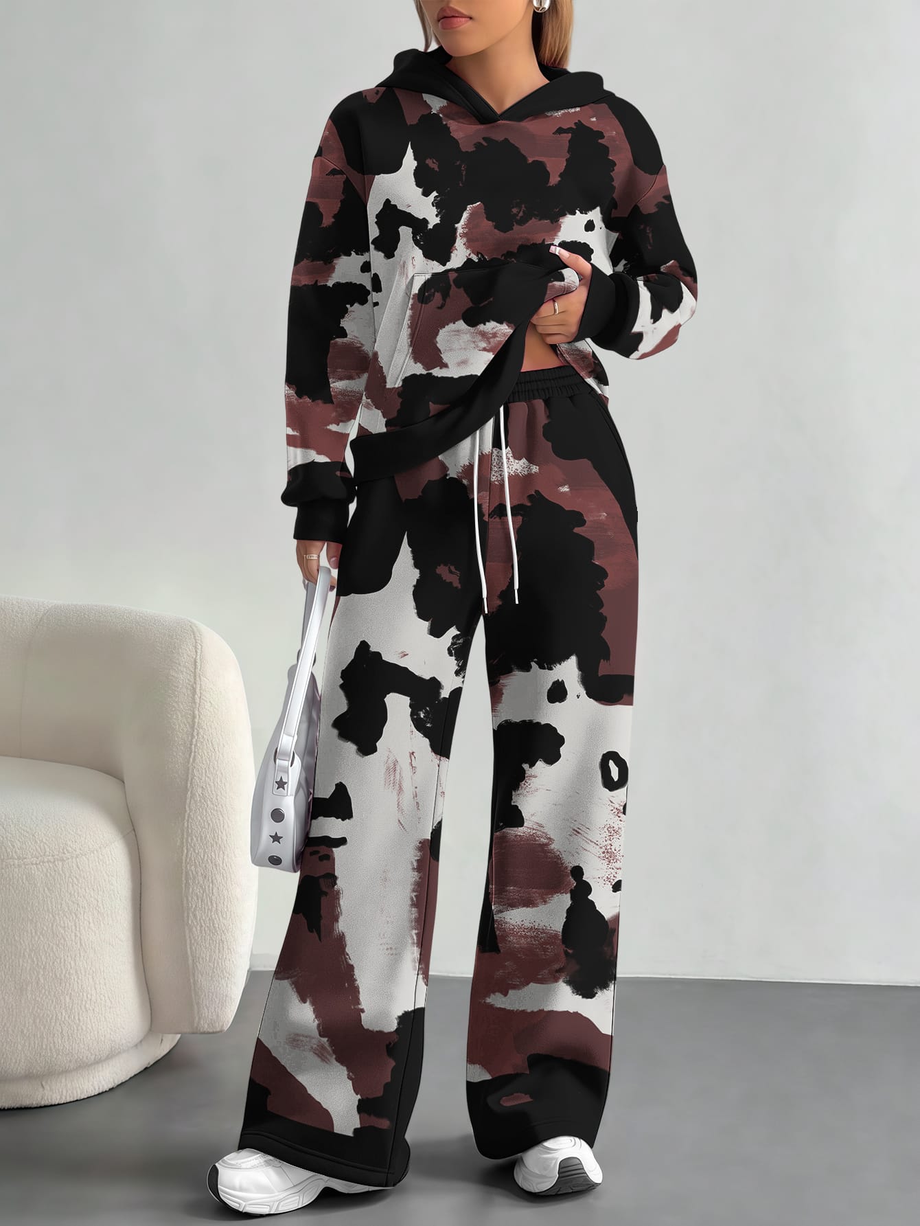 2025 New Camouflage Sports Style Foreign Trade Comfortable Fashion Leisure Outdoor European And American Women's Su