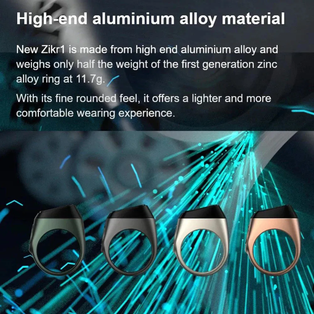 Iqibla Smart Tasbih Zählzähler für Muslime Zikr-Ring Digital Tasbeeh 5 Gebetszeiten Vibrationserinnerung Bluetooth 5.1_voghion.com