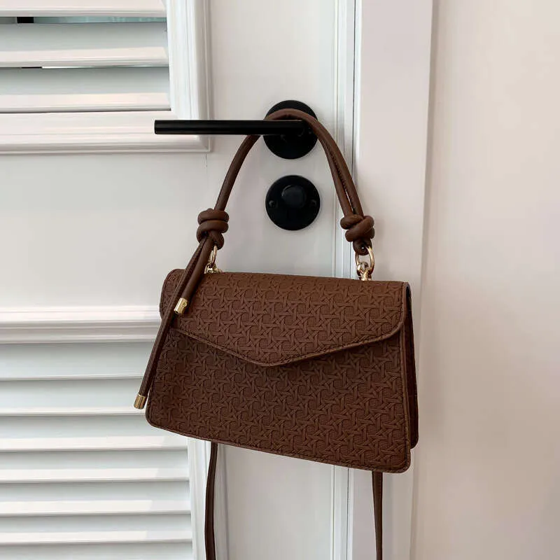 Elegant Crossbody Shoulder Bag For Women Solid Colour Handbag_voghion.com