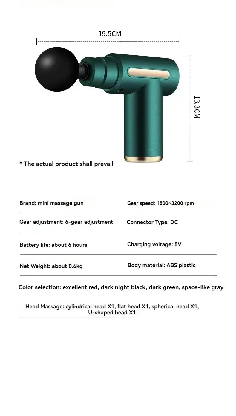 Pistola per fascia leggera - Velocità regolabile | Corpo intero | 250425_voghion.com