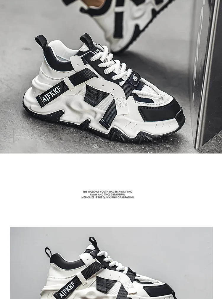 2024 new free shipping designer suitable for men's thick soled mesh breathable casual sports shoes outdoor sneakers_voghion.com